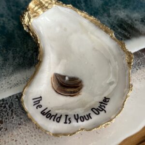 The World Is Your Oyster Ring/Trinket Dish