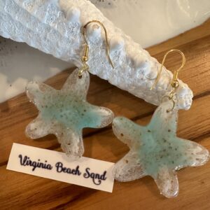 Beach Sand Starfish Earings